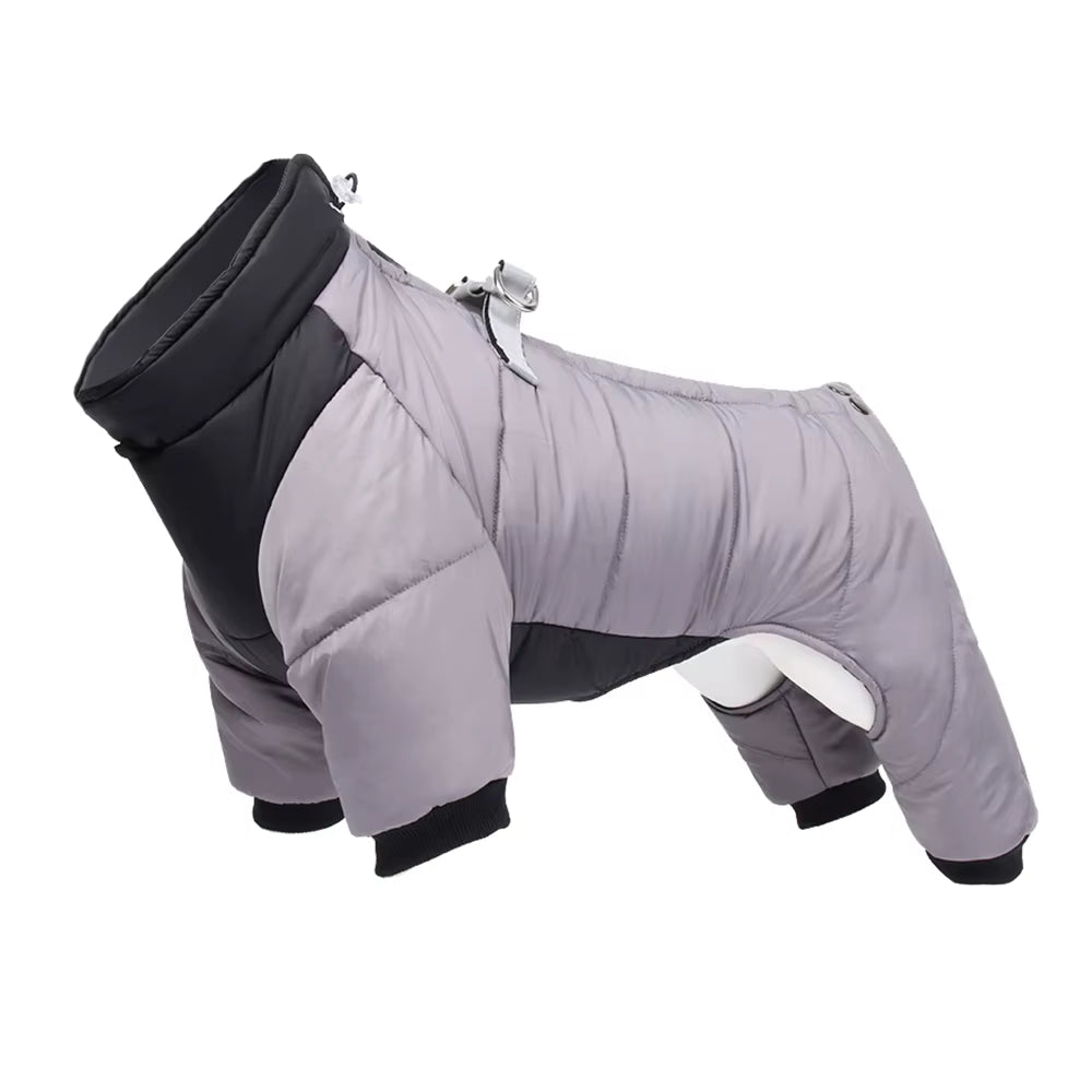 WeatherPaws Pro Coat – Waterproof Winter Warmth with Built-In D-Ring for Small & Medium Dogs